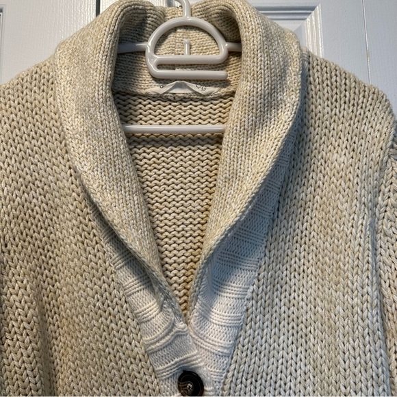 Knitted Cream Cardigan - Picture 2 of 3